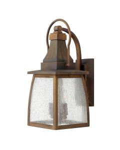 Montauk 2 Light Small Wall Lantern - Sienna