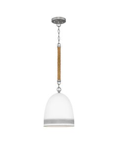 Nash 1 lt Pendant - Antique Nickel