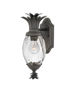Plantation 1lt Small Wall Lantern - Museum Black