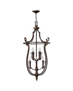 Plymouth 8 Light Pendant - Olde Bronze