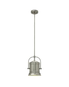 Pullman 1 Light Pendant - Brushed Nickel - Brushed Nickel
