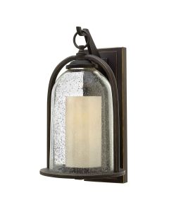 Quincy 1 Light Medium Wall Lantern - Oil Rubbed Bronze