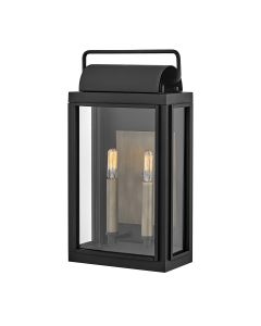 Sag Harbor 2 Light Medium Wall Lantern - Black