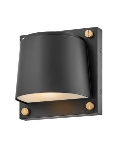 Scout 1lt Small Wall Light - Black