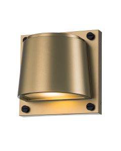 Scout 1lt Small Wall Light - Painted Heritage Brass