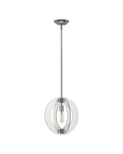 Solstice 1 Light Mini Pendant - Polished Chrome