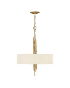 Spyre 6 Light Pendant - Champagne Gold