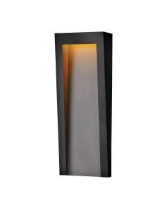 Taper LED Wall Lantern - Textured Black