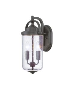 Willoughby 2 Light Wall Lantern - Oil Rubbed Bronze