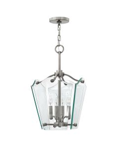 Wingate 4 Light Small Pendant - Polished Antique Nickel