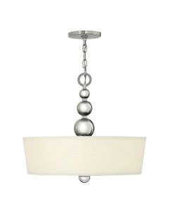 Zelda 3 Light Pendant - Polished Nickel