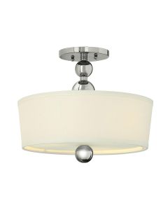 Zelda 3 Light Semi-Flush - Polished Nickel