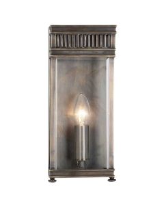 Holborn 1 Light Half Lantern Small - Dark Bronze
