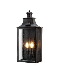 Kendal 2 Light Wall Lantern - Old Bronze