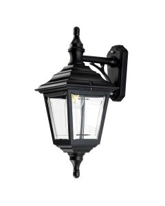 Kerry 1 Light Wall Lantern - Black