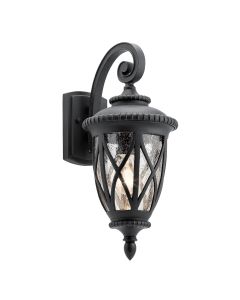 Admirals Cove 1 Light Medium Wall Lantern - Textured Black