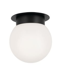 Albers Flush 1 lt Ceiling Light - Black