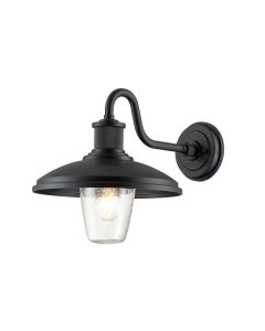 Allenbury 1 Light Medium Wall Lantern - Textured Black