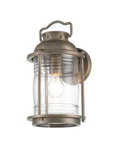 Ashland Bay 1 Light Medium Wall Lantern - Burnished Bronze