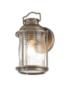 Ashland Bay 1 Light Small Wall Lantern - Burnished Bronze