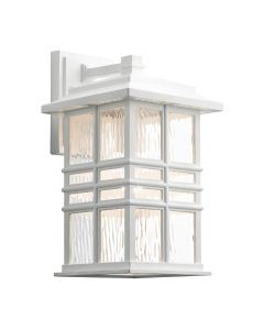 Beacon Square 1 Light Medium Wall Lantern - White