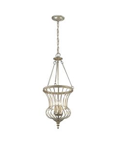 Calla 3 Light Pendant - Sterling Gold