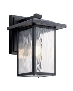 Cappanna 1 lt Medium Exterior Wall Lantern - Textured Black