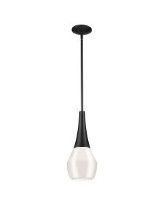 Deela 1 lt Ceiling Pendant - Black