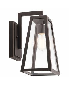 Delison 1 Light Wall Lantern - Medium - Rubbed Bronze
