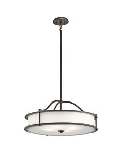 Emory 4 Light Chandelier / Semi-Flush - Olde Bronze