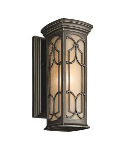 Franceasi 1 Light Small Wall Lantern - Olde Bronze