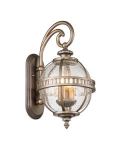 Halleron 2 Light Wall Lantern - Burnished Bronze