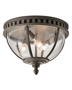 Halleron 3 Light Ceiling Flush - Londonderry