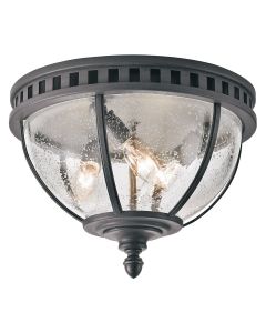Halleron 3 Light Ceiling Flush - Londonderry