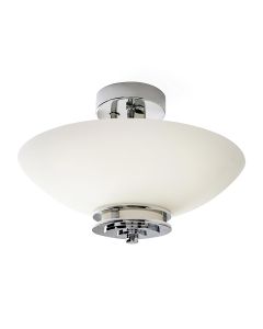 Hendrik 3 Light Semi-Flush - Polished Chrome