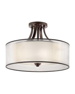 Lacey 4 Light Semi-Flush - Mission Bronze