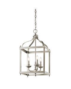 Larkin 3 Light Medium Pendant - Brushed Nickel