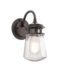 Lyndon 1 Light Small Wall Lantern - Architectural Bronze