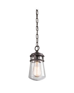 Lyndon 1 Light Small Chain Lantern - Architectural Bronze