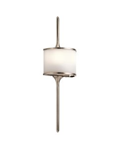 Mona 2 Light Small Wall Light - Classic Pewter