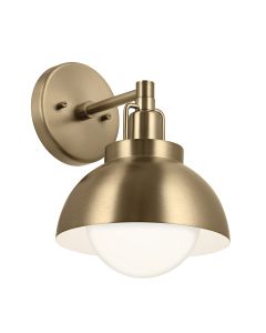 Niva 1 lt Convertible Wall Light - Champagne Bronze