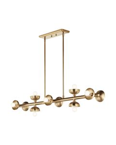 Palta 10 lt Linear Pendant - Champagne Bronze