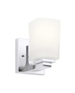 Roehm 1 Light Wall Light - Polished Chrome