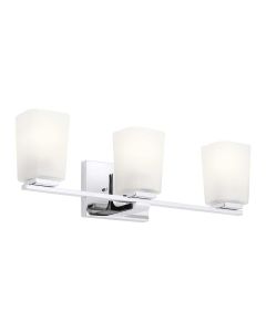 Roehm 3 Light Wall Light - Polished Chrome