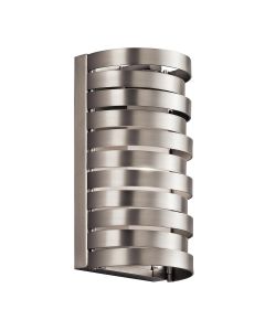 Roswell 1 Light Wall Light - Brushed Nickel