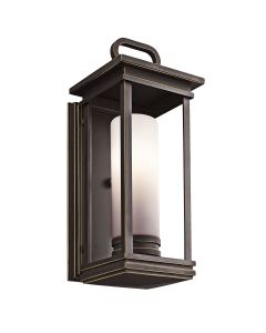 South Hope 1 Light Medium Wall Lantern - Rubbed Bronze