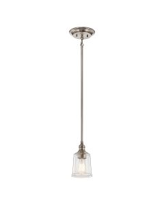 Waverly 1 Light Mini Pendant - Classic Pewter