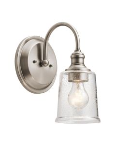 Waverly 1 Light Wall Light - Classic Pewter