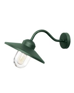 Klampenborg 1 lt Wall Lantern - Fir Green