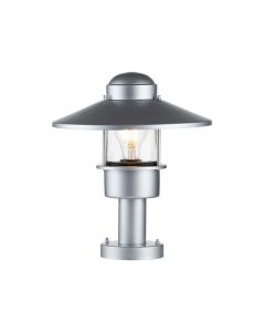 Klampenborg 1 Light Pedestal - Silver